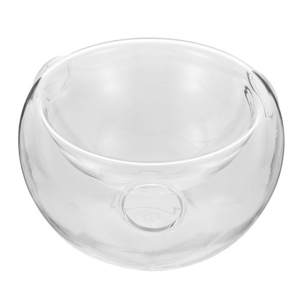 

bowls 1pc creative dry ice artistic salad holder container dish tableware