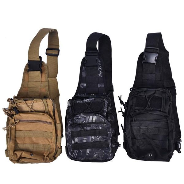 

molle tactical sling chest bag assault pack messenger shoulder waist bags