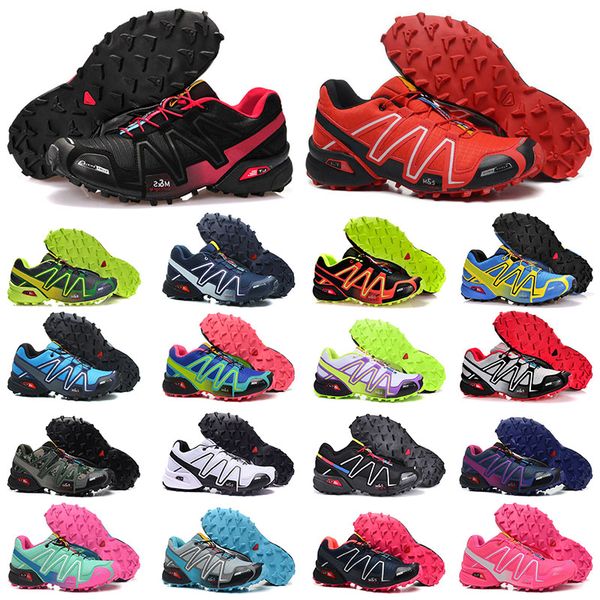 

brand discount speed cross 3 cs authentic running shoes comfortable sports sneakers professional men women trainers hiking jogging triple bl