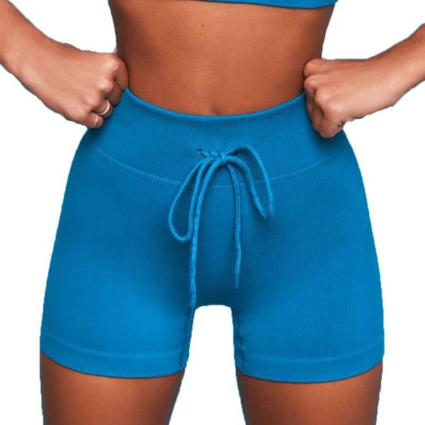 

women's shorts seamless fitness women high waist biker elastic tight booty workout leggings sport gym running yoga, White;black