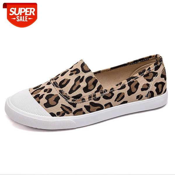 

womens white canvas sneakers leopard shoes slip on casual women trainers running sports tenis feminino lady flats #ez5u