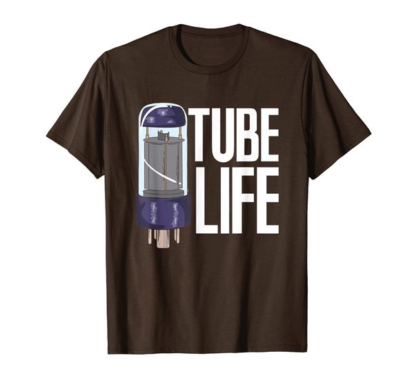 

vacuum tube shirt i life audio amp analog audiophile hifi, White;black