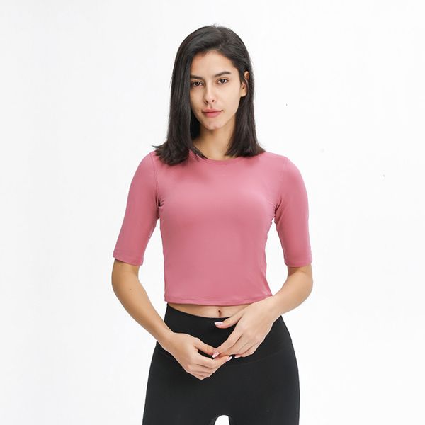 

women's tracksuits tracksuitsspring and summer slim short sports fitness sleeve simple solid color women's yoga suit vyeh, Gray