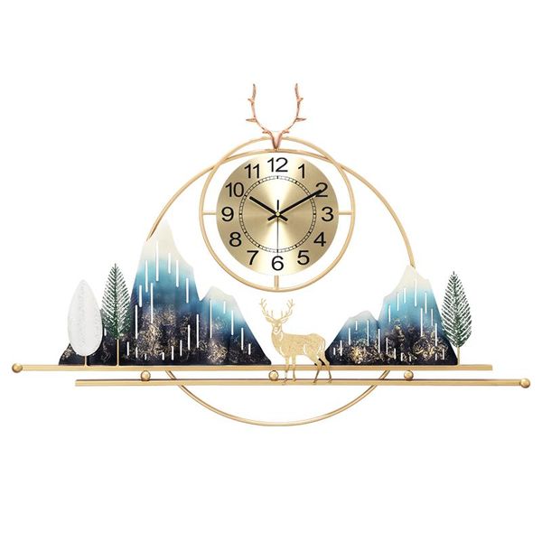

wall clocks european decor clock modern design luxury fashion digital living room decoration relogio de parede home