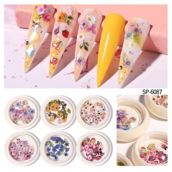 

cute floral nail art wood pulp butterfly decoration stickers accessories decorations, Silver;gold