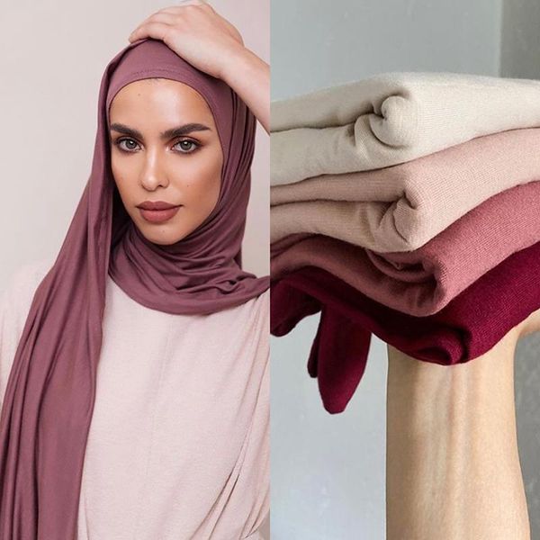 

scarves muslim hijab premium jersey scarf soft solid headscarf femme musulman lot hijabs islamic shawl wraps women turban foulard, Blue;gray
