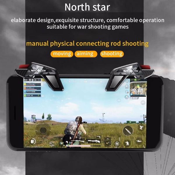 

controller game gamepad joystick l1 r1 trigger fast shooting fire for android mobile phone controllers & joysticks