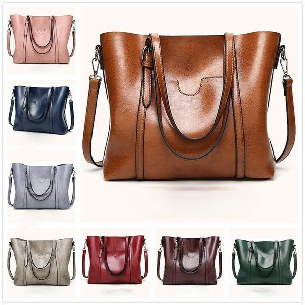 

women's leather handle satchel daily work tote shoulder bag large capacity handbag purses cross body