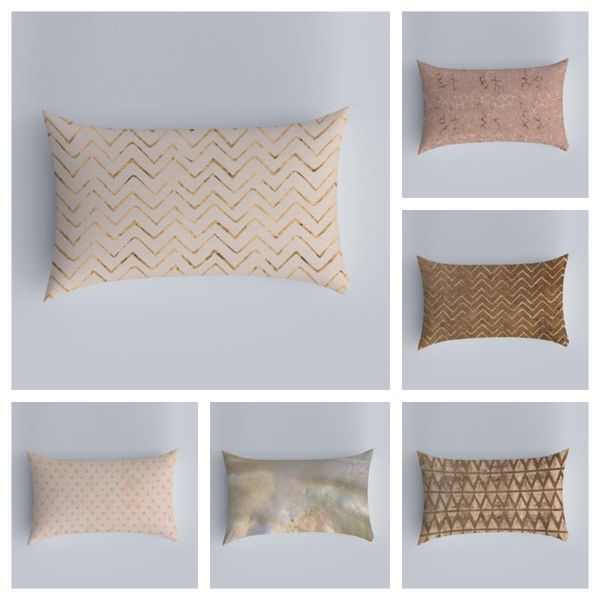 

cushion/decorative pillow sofa cushion cover european golden autumn decoration modern pillowcase living room waist