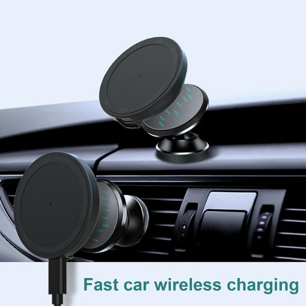 

auto wireless -mag safe magnetladegerÃ¤t schnellladepad for 12 / pro car phone holder easy answering of calls#g30 cell mounts & holders