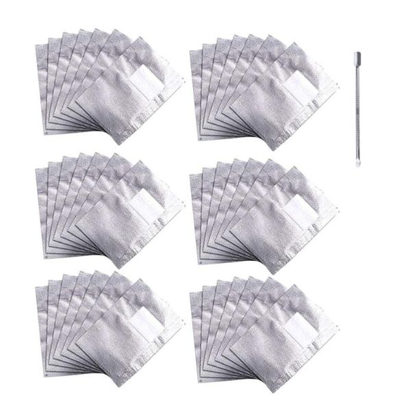 

nail art kits 200pcs manicures tin foil remover tools plate