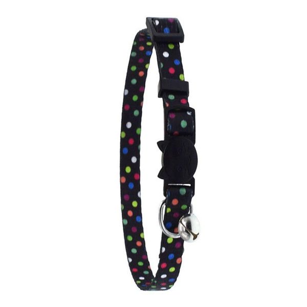 

cat collars & leads 2021 pet dog nylon adjustable collar with bell flea ring