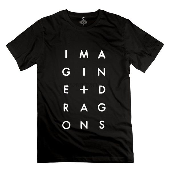 

men's t-shirts imagine dragons band t-shirt x-large, White;black