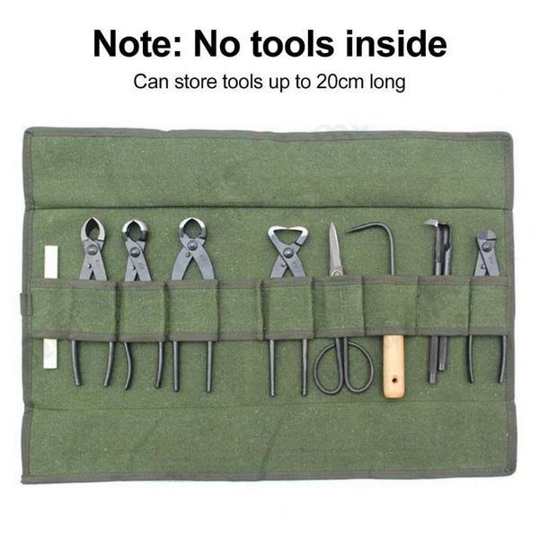 

durable storage package water resistant large capacity army green bonsai tool for pliers garden tools bag bags
