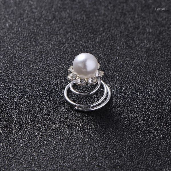 

in 1 rhinestone spiral hair pin set mini clips for wedding bridal prom party decor1