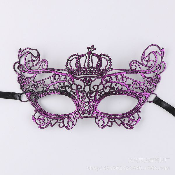 

party mask halloween prom bronzing shaping lace knitting fun makeup
