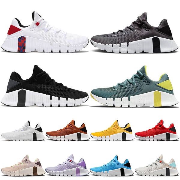 

2022 new arrival metcon 4 running shoes mens women platform designer black red white off green pink grey sports trainers sneakers size 36-45
