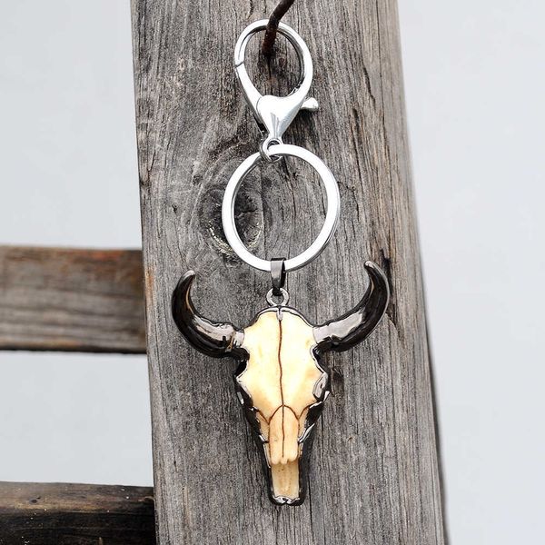 Artilady Bull Head Keychain Keyring Snake Key Ring Angel Держатель для мужчин Аксессуары Подарок Ювелирных изделий G1019