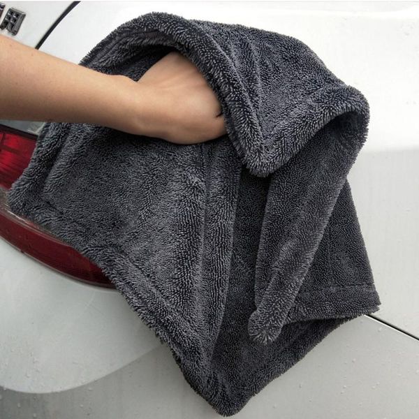 

car sponge double sides microfiber twist wash towel professional super soft cleaning drying cloth towels for cars washing polishing waxing
