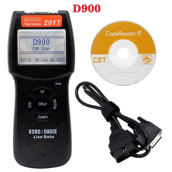 

reader eobd car engine scanner diagnostic fault code scan d 900 @9 tools