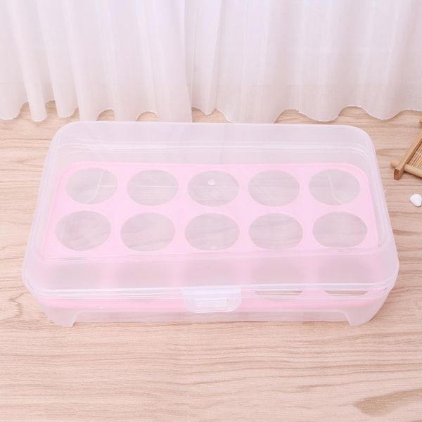 

grid eggs refrigerator crisper storage box organizer bin keeping fresh x7je bottles & jars