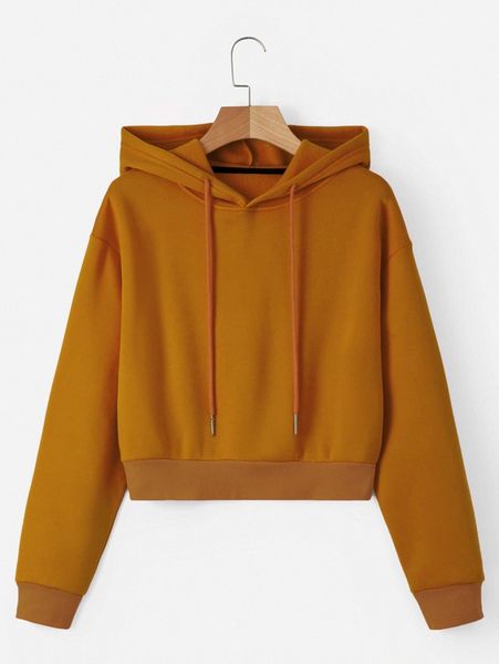 

drop shoulder drawstring thermal hoodie u32e#, White;black