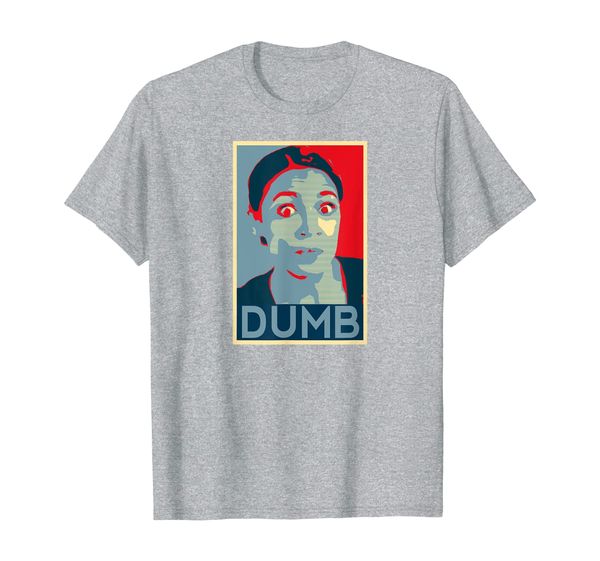 

funny anti socialism aoc liberal anti-democrat republican t-shirt, White;black