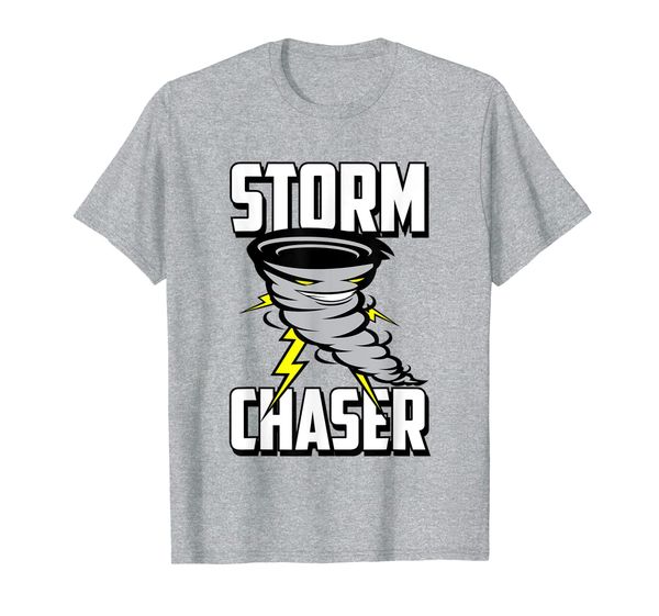 

storm chaser shirt - tornado tshirt, White;black