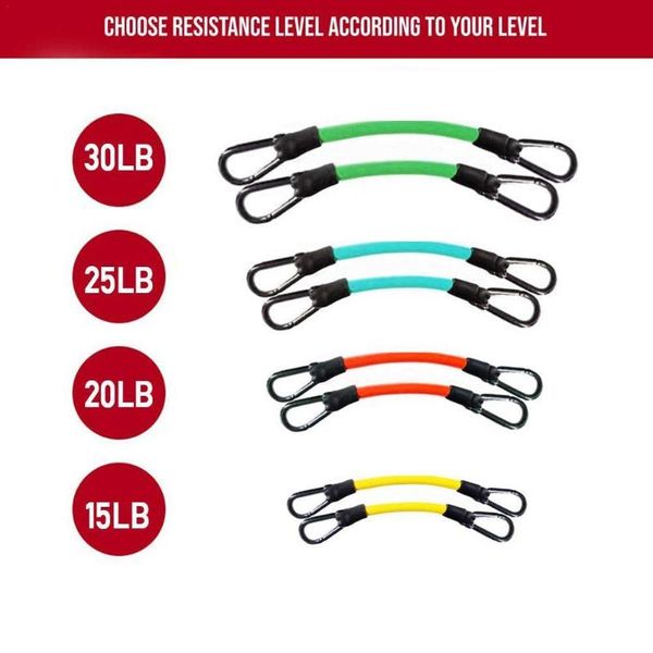 

set of portable taekwondo trainer anti-skid adjustable tensioner four-strand latex exercise step equipment side leg kick u6b4 resistance ban