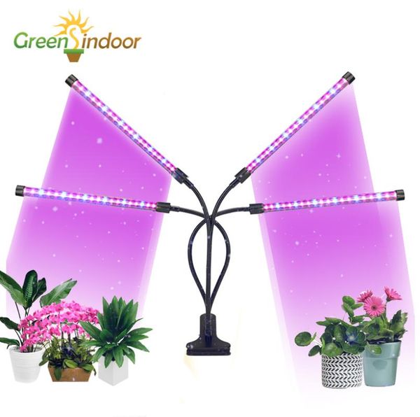 

greensindoor led grow light full spectrum usb controller lamp with timer 9w 18w 27w phytolamp for plants indoor tent lights