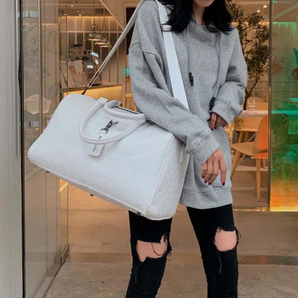 

women's style travel bag fashion casual large capacity one-shoulder portable diagonal women duffel bags
