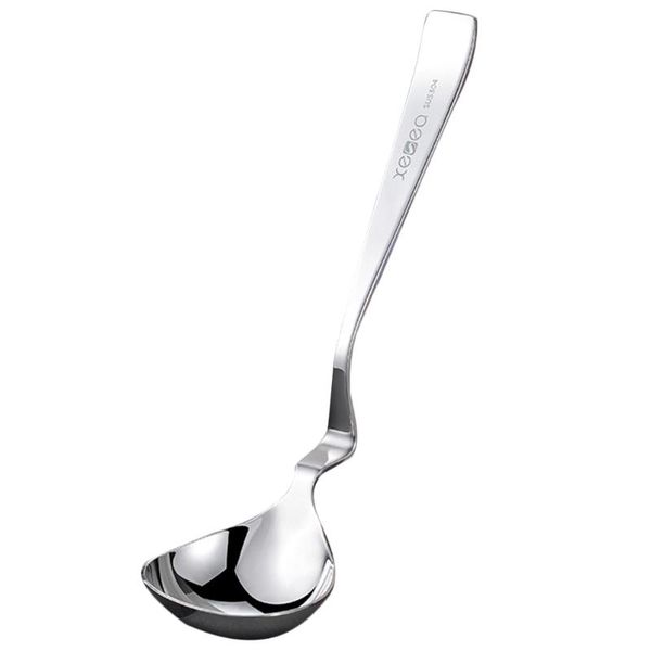 

spoons 1pc long handle soup spoon cooking ladle stainless steel pot scoop