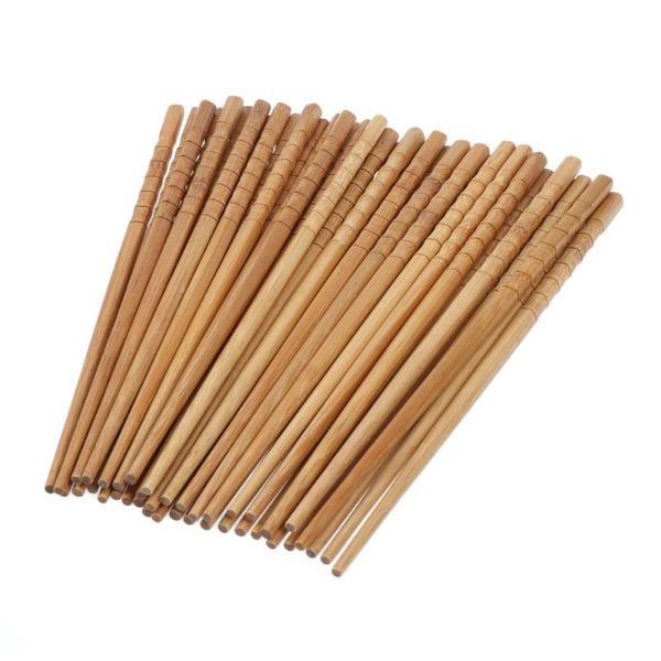 

chopsticks 20 pairs bamboo eating reusable for kitchen el