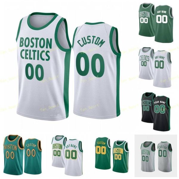 

city earned edition custom printed aaron 26 nesmith tacko 99 fall tremont 51 waters moritz 20 wagner romeo 45 langford evan 94 fournier, Black;red