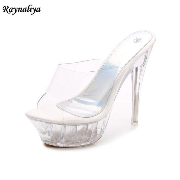 

fashion platform women pumps high heels shoes open toe slipper women's wedding sandals big size 35-43 ms-b0041, Black