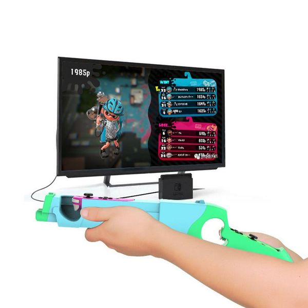 

games controller game gun handle grips for switch con controllers & joysticks