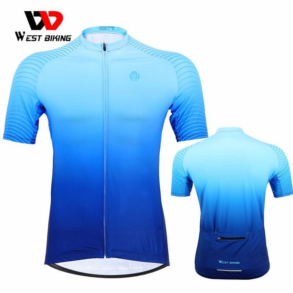 

racing jackets west biking slim fit workout shirts sports quick dry t-shirts men jersey running cycling short sleeve riding equipment, Black;red