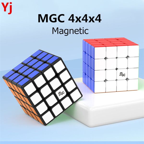 

YJ MGC 4x4 Magnetic Magic Speed Yj Cube Yongjun MGC 4 M 4M mgc4 M 4x4x4 Magnets Puzzle cubes Educational Toys for Children