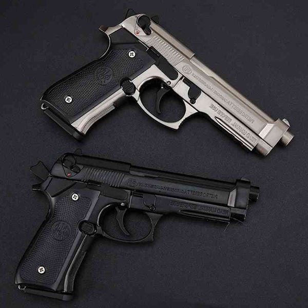 

351: 2.05 metal shell detachable children's toy pistol alloy model big boy gift can not be launched