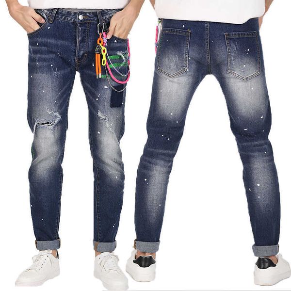 

rock revival jeans man shopping ckj short brand p mens designer clothing acid wash pants, Blue