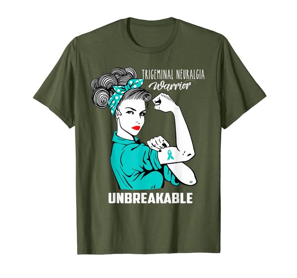 

Trigeminal Neuralgia Warrior Unbreakable Awareness Gift T-Shirt, Mainly pictures