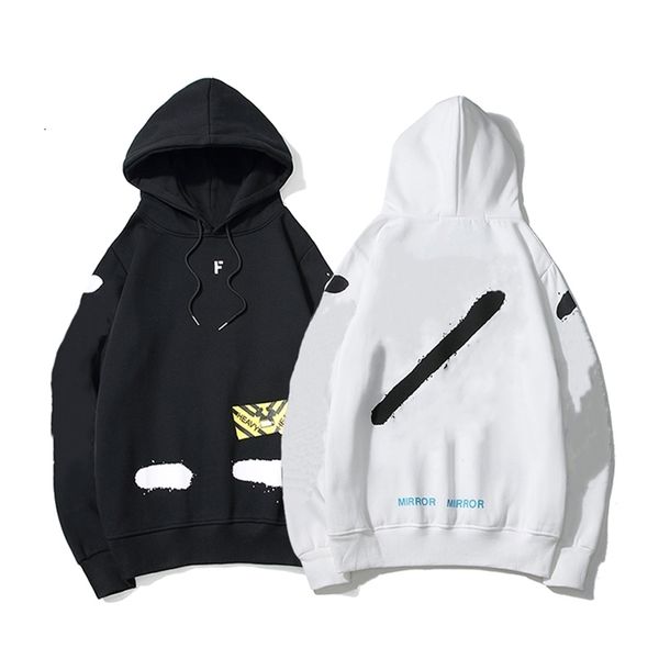 

mens hoodies streetwear hip hop casual loose fit women luxury long sleeve hoodie mens women couple's sweaters 1182i, Black