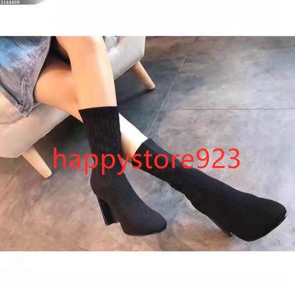 

women major ankle long boots fashion lace up platform leather martin boot r ladies letter print winter overknee booties shoes 178, Black