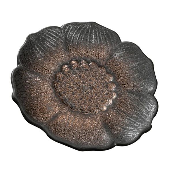 

mats & pads 1pc elegant ceramic teacup tray delicate retro mat household cup