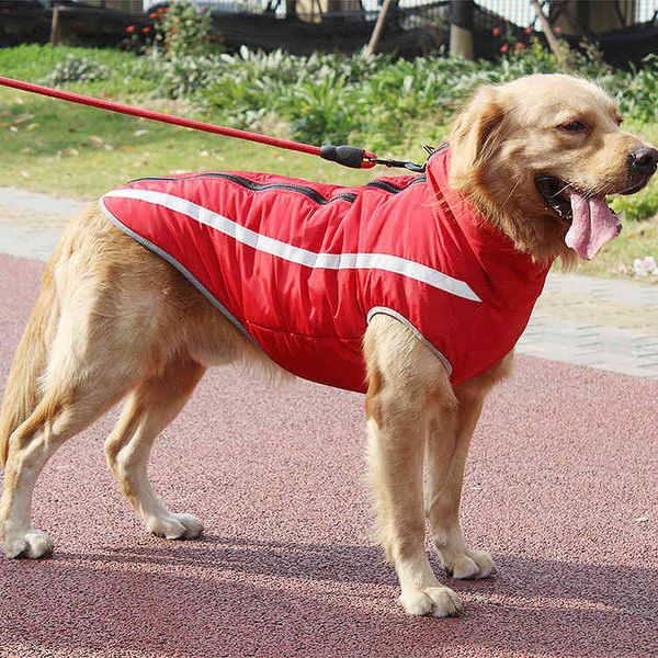 

pet cloth autumn winter warm reflective dog stormsuit psh thickened cotton