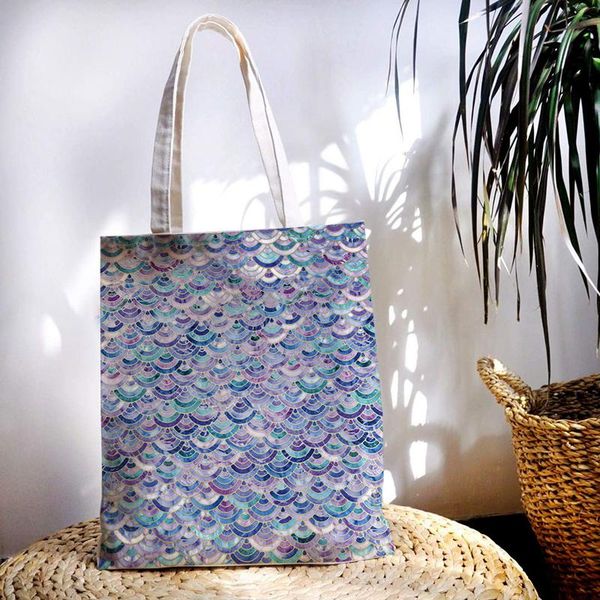 

storage bags bohemian green geometric pattern bag for packaging organizer linen cosmetics bandolera cruzada