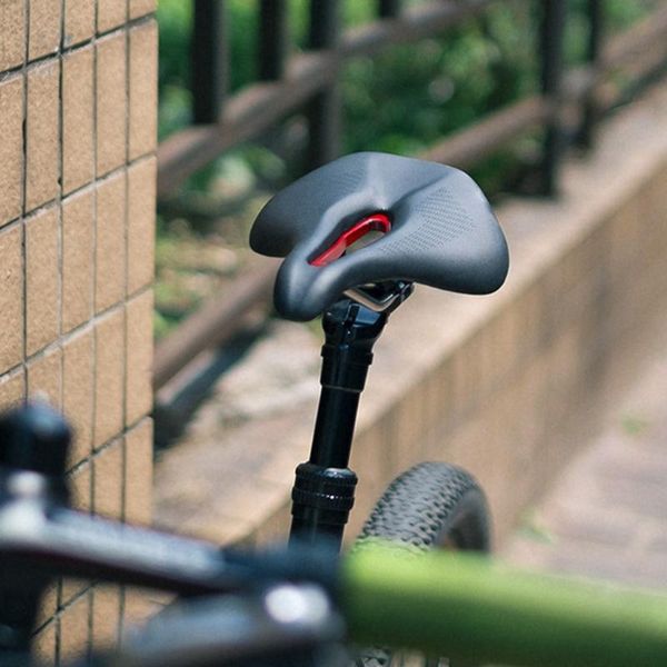

bike saddles ultralight 260g bicycle saddle mtb mountain road soft wide hollow seat cushion microfiber leather cycling