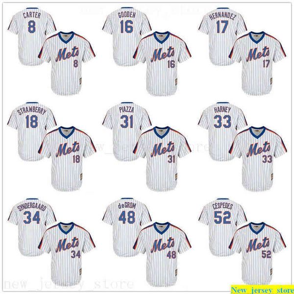 

mens women youth baseball noah syndergaad mike piazza jacob degrom matt harveyersey darryl strawberry stitched kids jerseys, Black