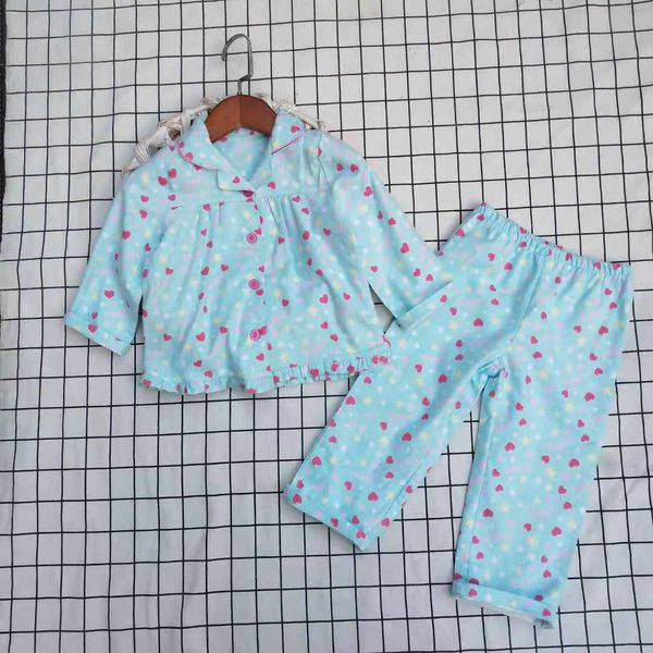 

children clothing 21 home suit long sleeve trousers pajamas, Blue;red