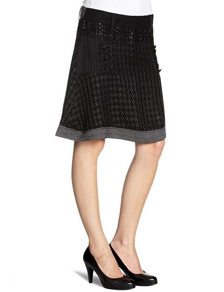 

skirts spanish d spring and autumn winter skirt a-line, Black